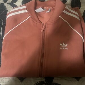 Adidas Adicolor Track Jacket in Pink